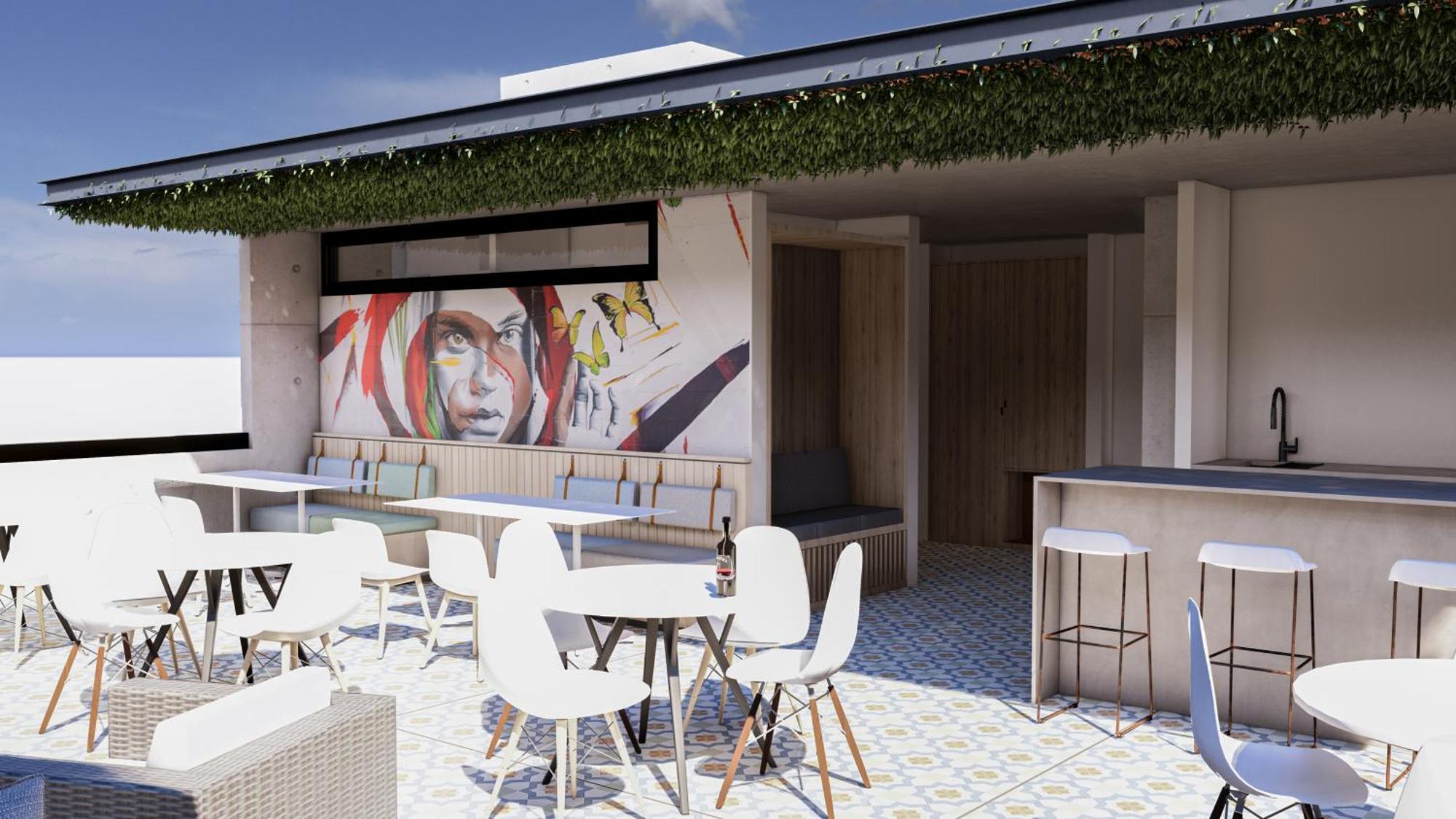 Street Art Hotel Roma Meksika Dış mekan fotoğraf