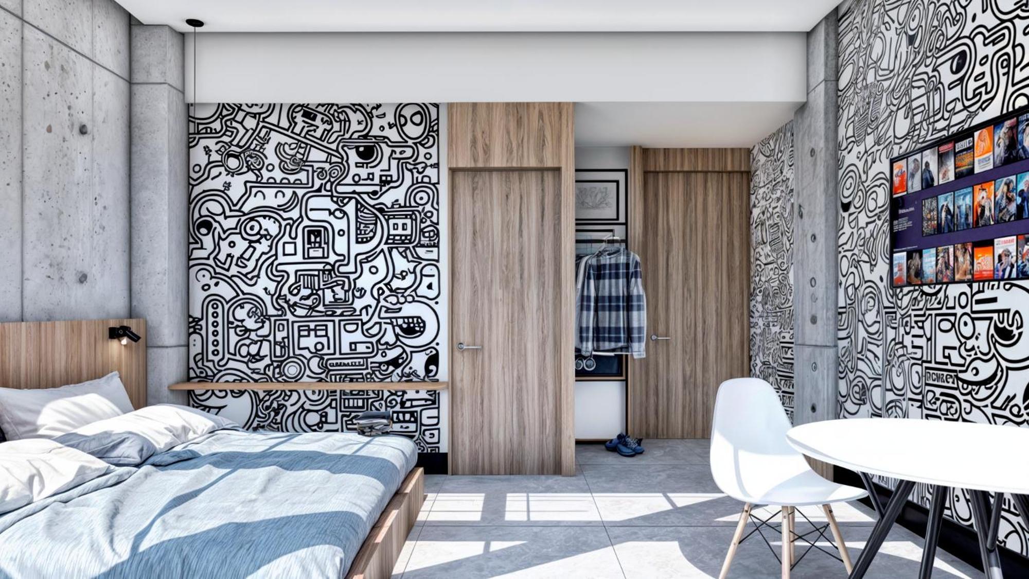 Street Art Hotel Roma Meksika Dış mekan fotoğraf