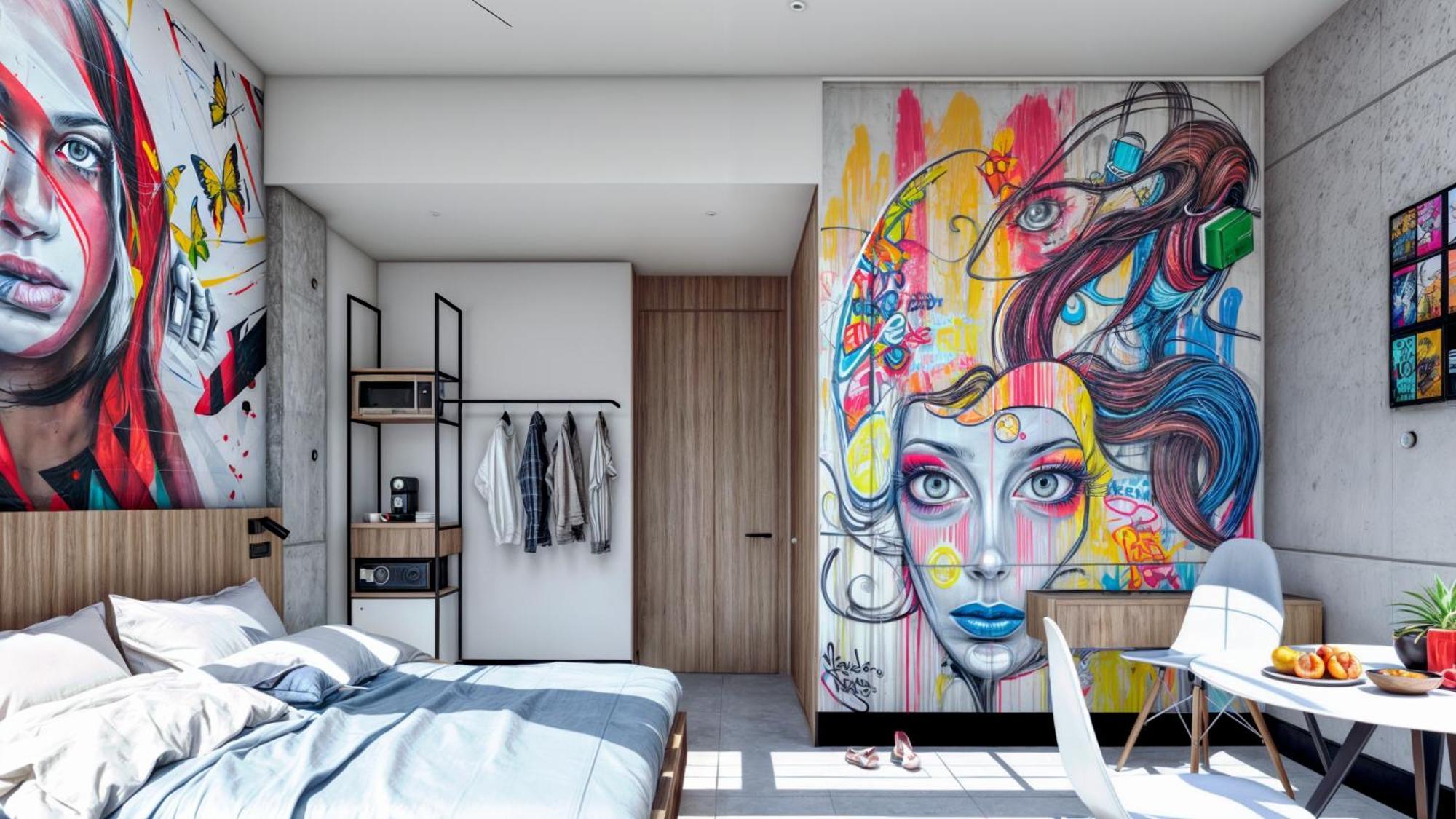 Street Art Hotel Roma Meksika Dış mekan fotoğraf