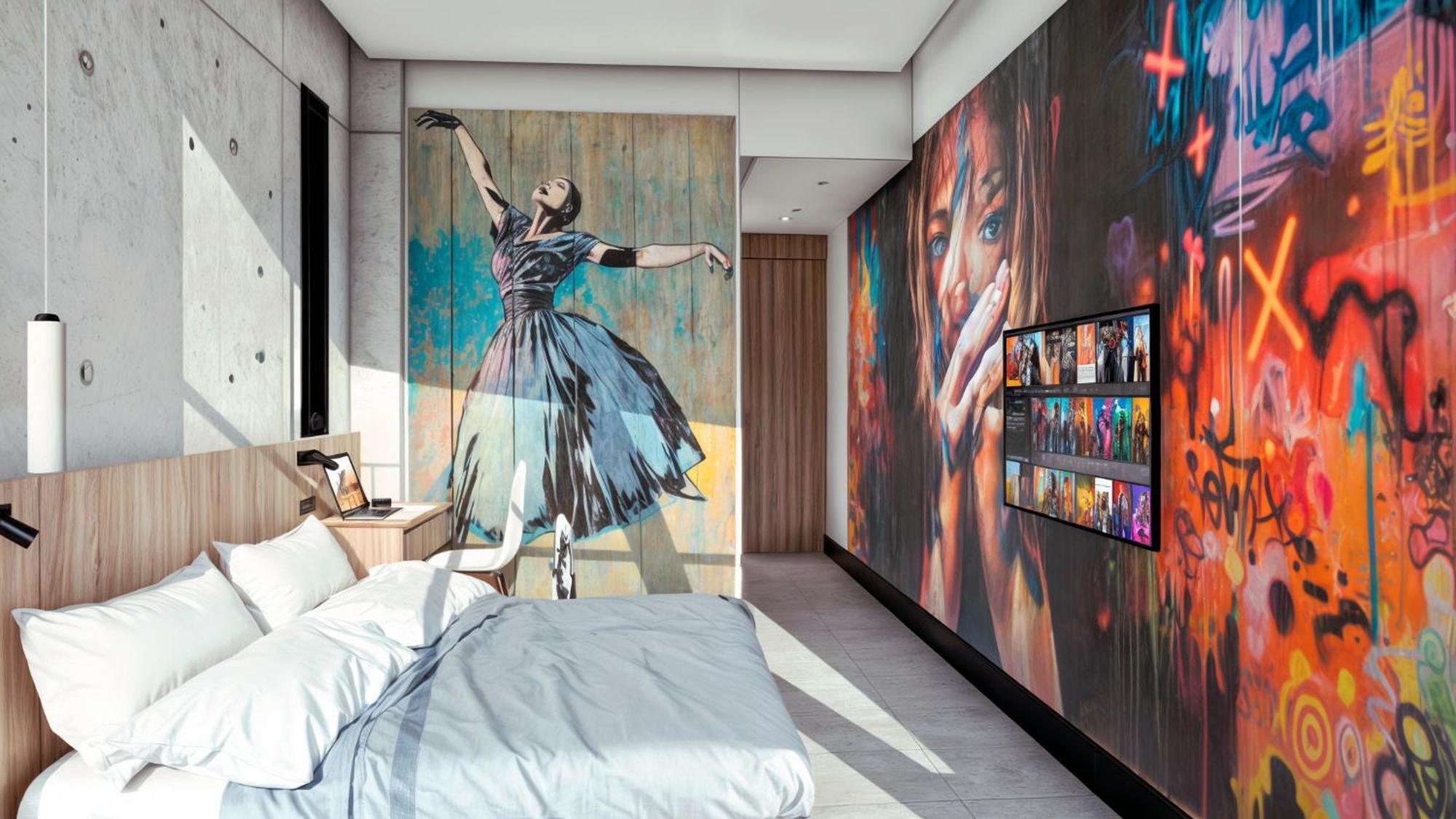 Street Art Hotel Roma Meksika Dış mekan fotoğraf