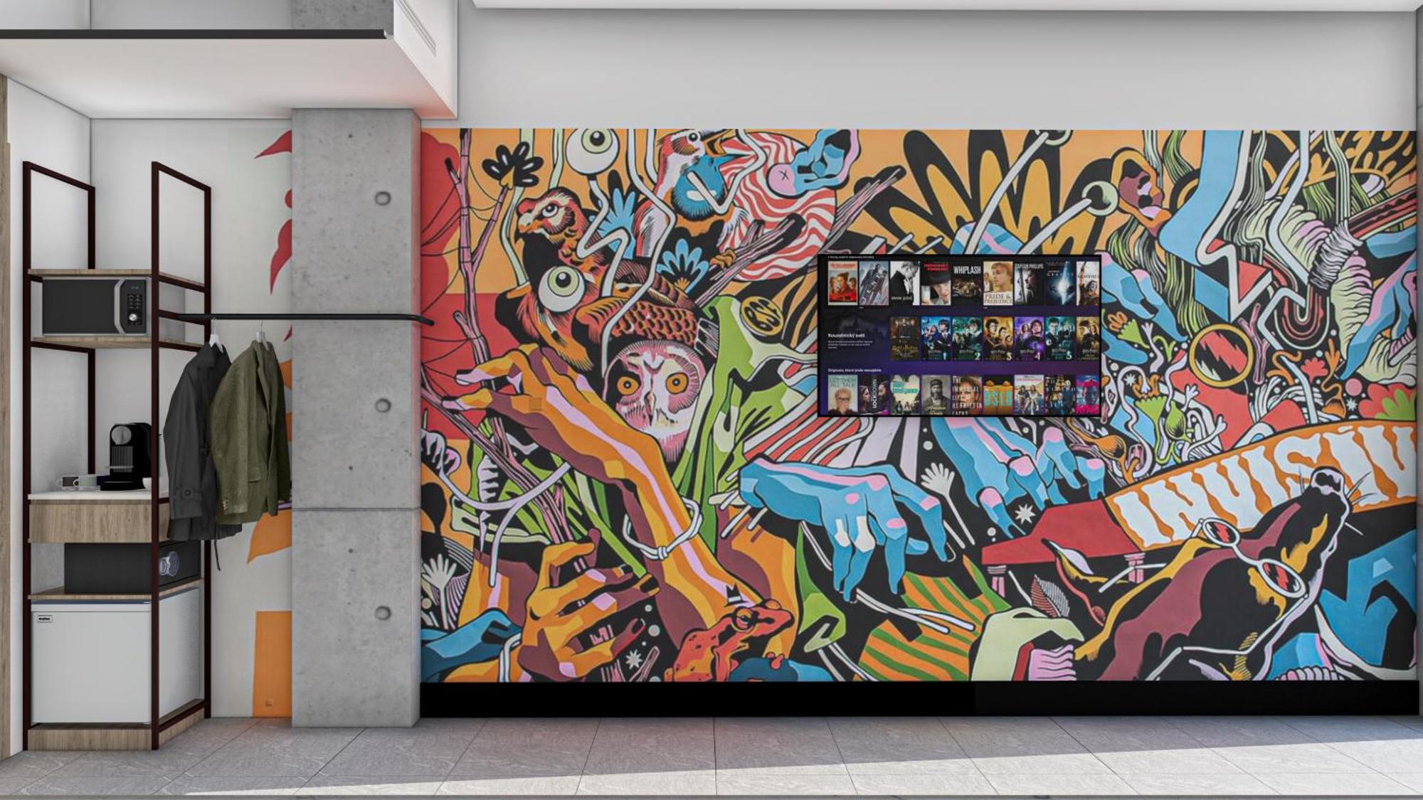 Street Art Hotel Roma Meksika Dış mekan fotoğraf