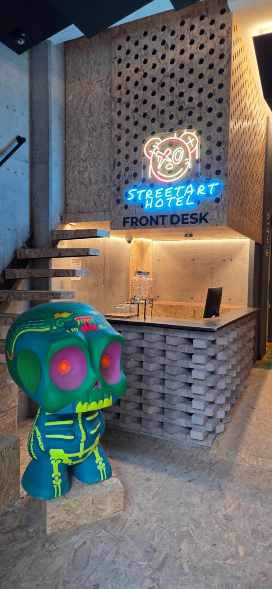 Street Art Hotel Roma Meksika Dış mekan fotoğraf