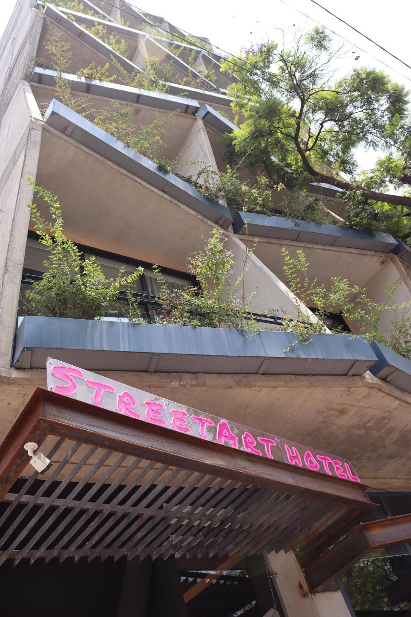 Street Art Hotel Roma Meksika Dış mekan fotoğraf