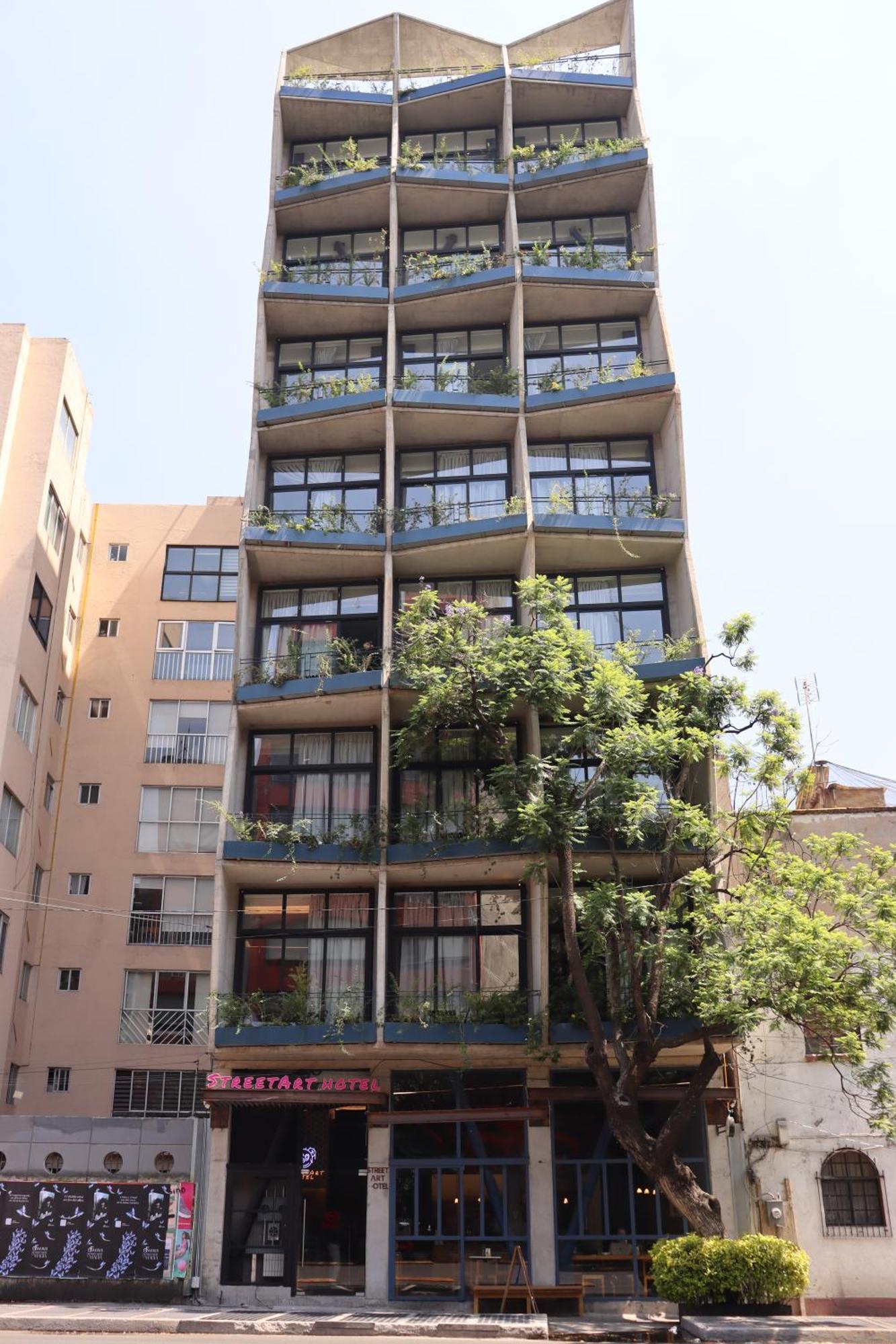 Street Art Hotel Roma Meksika Dış mekan fotoğraf