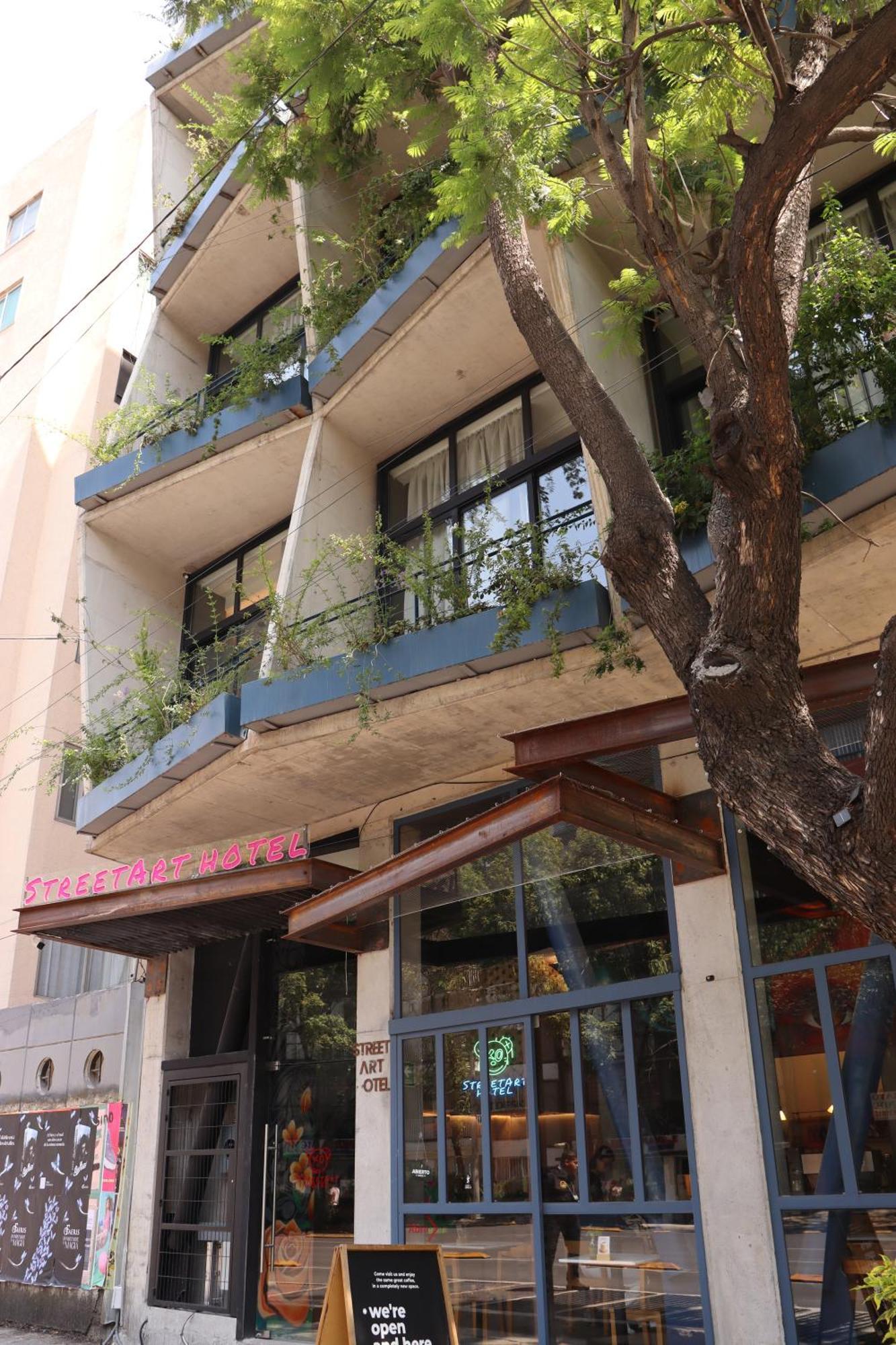 Street Art Hotel Roma Meksika Dış mekan fotoğraf
