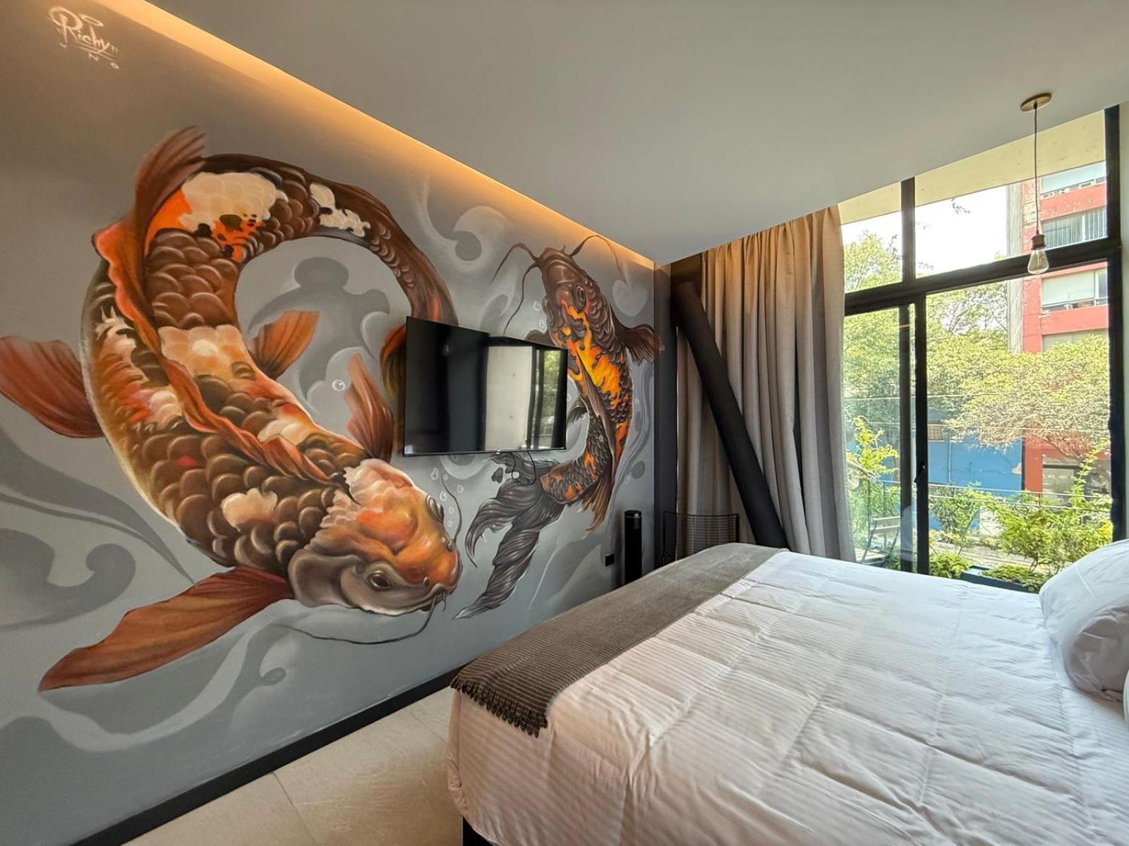 Street Art Hotel Roma Meksika Dış mekan fotoğraf