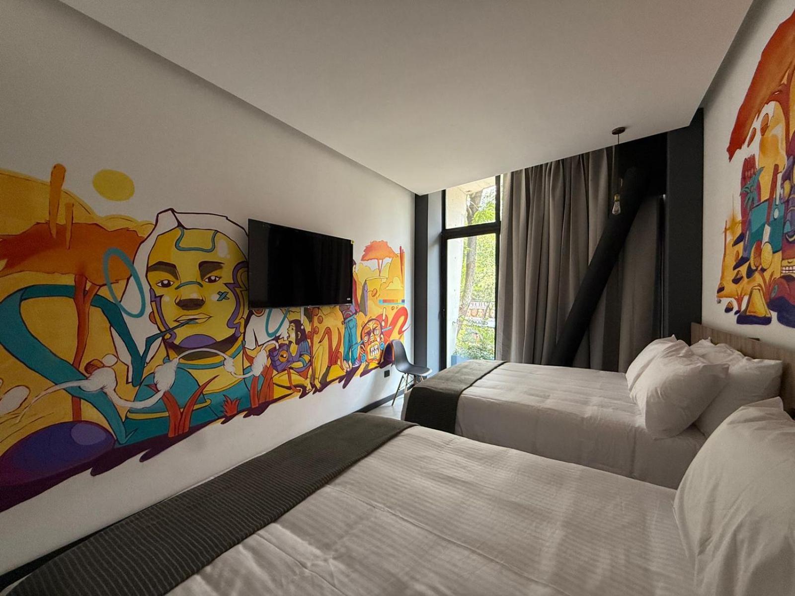 Street Art Hotel Roma Meksika Dış mekan fotoğraf