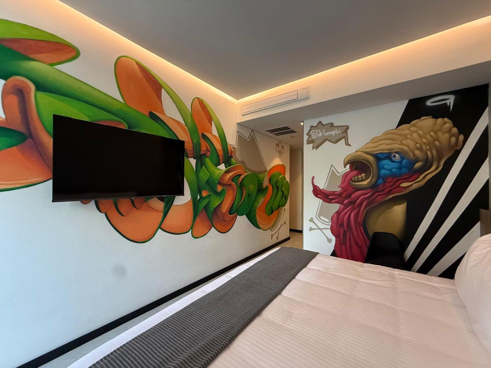 Street Art Hotel Roma Meksika Dış mekan fotoğraf